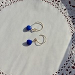 ☆14kgf☆ ラピスラズリのひと粒ピアス