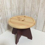 ＊再販＊ボタンチェア ロータイプ ブラウン