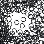 丸カン　5mm　黒　1000個　ブラック　小さめ　マルカン　金具　キーホルダー　ストラップ　アクセサリー　パーツ　ハンドメイド　手芸 AP2550