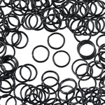 丸カン　10mm　黒　400個　セット　ブラック　マルカン　金具　キーホルダー　ストラップ　アクセサリー　パーツ　ハンドメイド　手芸　材料 AP2553