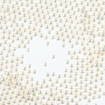 パールビーズ　2.5mm　穴なし　白　ホワイト　9000個　セット　プラ製　丸　ネイル　デコ　レジン　パーツ　アクセサリー　手芸　ハンドメイド AP2583