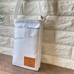 縦型サコッシュ・White & White