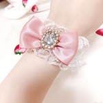 カラー変更可能♡ リボン付きフリルブレスレット♡ 量産型♡ 