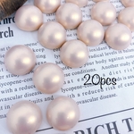 カボション　 ゴールドカラー アクリル 18ｍｍ 【２０個入】 A0047 《2000円以上送料無料》 