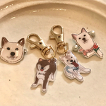 うちの子ブローチ、キーホルダー