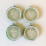 Sliced Lime Pendant Tops