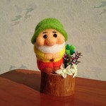 羊毛 こびとさん ②