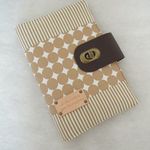 ◆マルチケース◆母子手帳・お薬手帳などの管理ファイル ♪北欧テイスト♦ ドット＆ストライプ