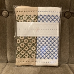 刺し子花ふきんミニサイズ2枚セット