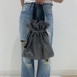 ラメネット♡巾着bag