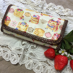 ＊パンケーキ柄長財布