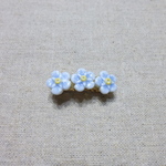 忘れな草バレッタ
