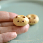 ぱんだのベーグルちゃん🐼 ブローチまたはマグネット