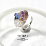 AJISAI Collection / Integration Ear Cuff オパール × トルマリン × 水晶 鉱物原石イヤーカフ 【一点もの】 ハンドメイド天然石アクセサリー