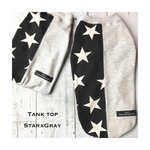 再販⋆シンプルBlack Star⋆Gray・Tank top⋆受注生産