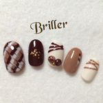 チョコレート ネイル