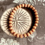 【1連30コセット】JIRI＊IVANA #czech beads#チェコビーズbols5✖️6㎜ beige