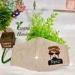 刺繍マスク