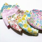 【送料無料】お買い得5枚セット/息がしやすいプリント柄マスク/女性用/M5010