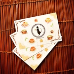 猫のクリームパンカフェ ポストカード3枚セット【個別発送】