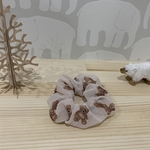 くまさんのふんわりシュシュ