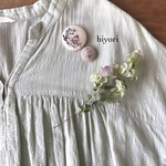 刺繍ブローチ　2個セット