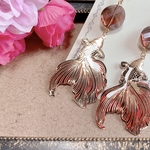金魚のピアス、イヤリング
