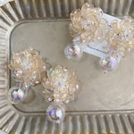 フラワー×ガラスチャーム