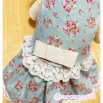 amhskk様専用　ペールブルーワンピ 接触冷感生地使用♡犬服