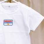 ［小さなコストコ店員さんロンパース・Tシャツ］　刺繍ワッペン/名入れTシャツ/ベビーTシャツ/子供服/ペアルックス/双子コーデ/リンクコーデ/親子/ファミリー