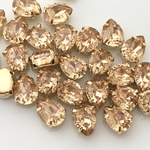 20コ入り　樹脂ストーン6×8mm  シルク