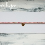 misanga pink×white*heart