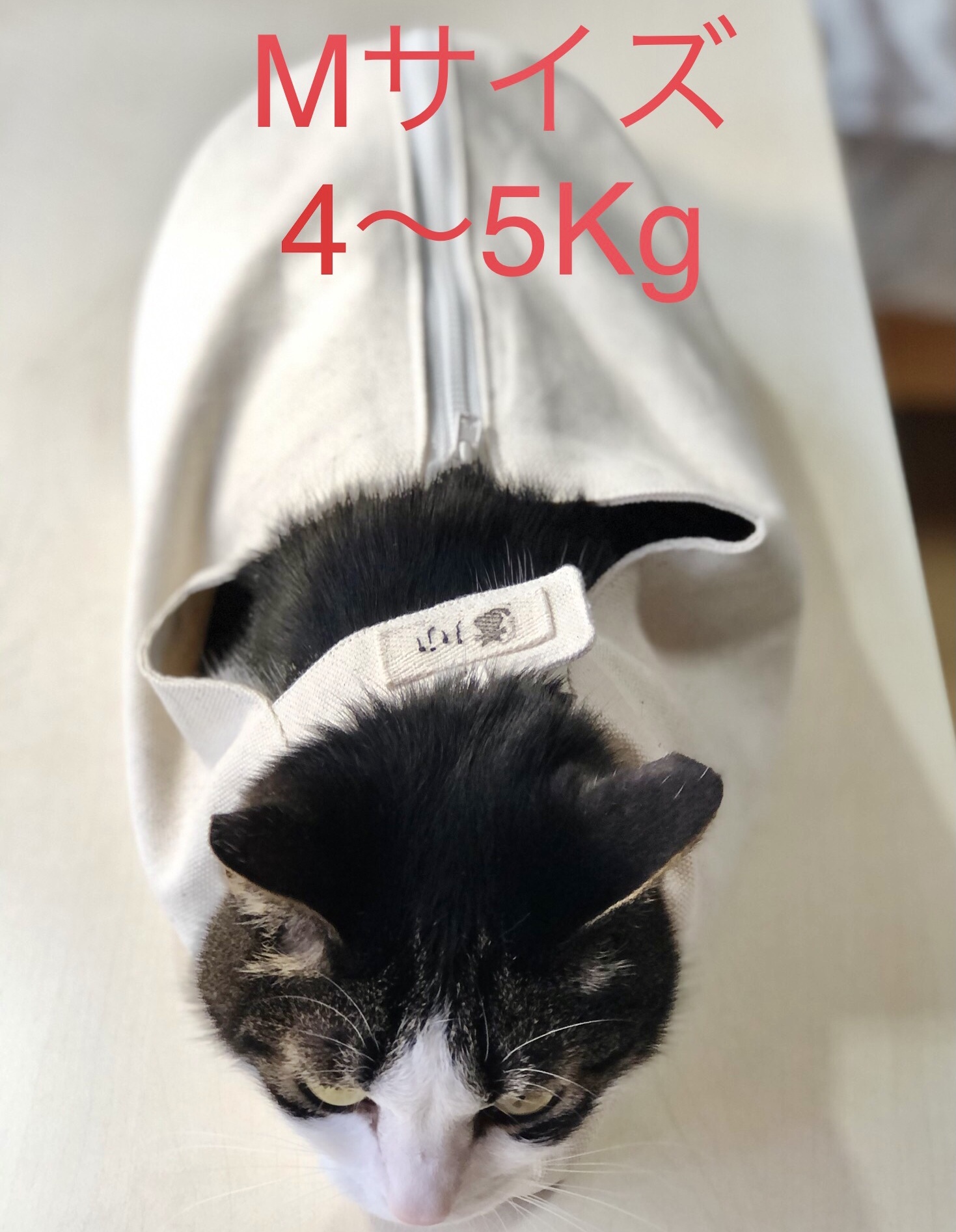 猫用保定袋（M） ＆ 保定点滴ベッド 猫用保定袋（M） ＆ 保定点滴ベッド