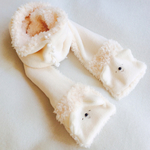 【ご予約品】お豆腐ねこさん。ロングマフラー