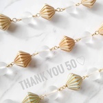 再販♡レトロモダン＊ソロバンビーズの羽織紐