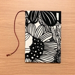 《 四六判》ブックカバー  ハンドメイド  アートフラワー