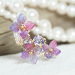 紫陽花✴︎bijouのイヤーカフ 