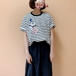 ボーダーのビッグＴシャツ