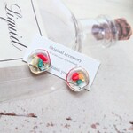 クリア ニュアンス イヤリングorピアス