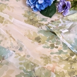 再再版✨🕊カフェカーテン　フォレストグリーンプリント