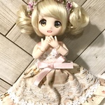 ピンクフラワーオデット　ワンピースセット