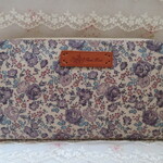 ハンドメイド 長財布 リバティ メルシー　フェリシテ Ｅ色