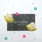 【ariadne  アリアドネ】オーロラビーズのピアス　イヤリング　送料無料　　サージカルステンレス　選択できます