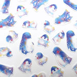 【minne限定価格】ペンギン保育園のフレークシール