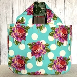 Painted Rose お買い物バッグ