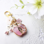 【B品】－さくらりんご－ キーホルダー/バッグチャーム