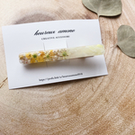 再販botanical   rare ヘアクリップ  （yellow）