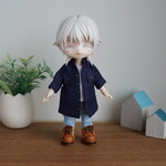 オビツ１１：ロングシャツ(ネイビー)