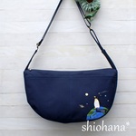 ショルダーバッグ（宇宙にペンギン）