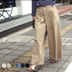 ゲリラお値下げ♡ラップワイドパンツ  綿麻素材